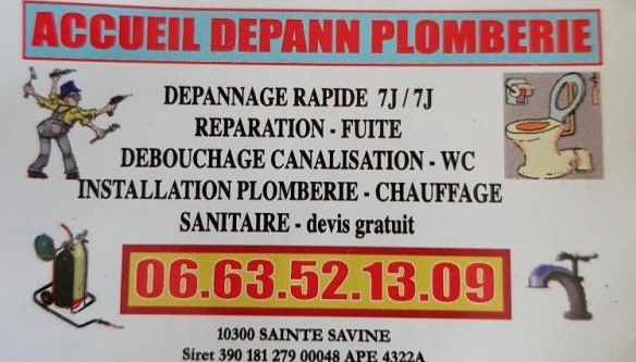 Accueil Dépann Plomberie